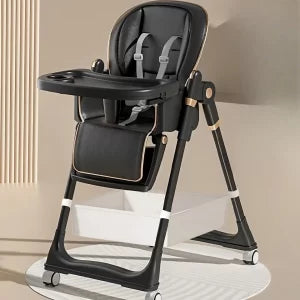 כיסא אוכל מתקפל 4 צבעים לבחירה  – ריפוד דמוי עור PU