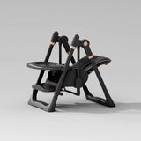 כיסא אוכל מתקפל 4 צבעים לבחירה  – ריפוד דמוי עור PU