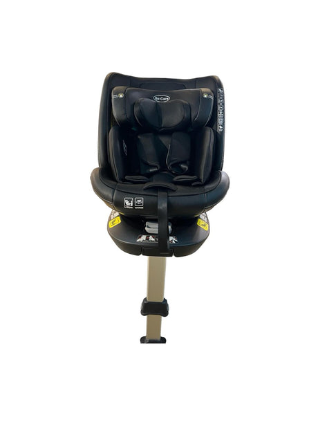 כיסא בטיחות Be Care שחור דמוי עור מסתובב 360 מעלות