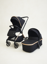 חבילת לידה מלאה – עגלה JANE, עריסה Minigo, שידה 80 ס"מ