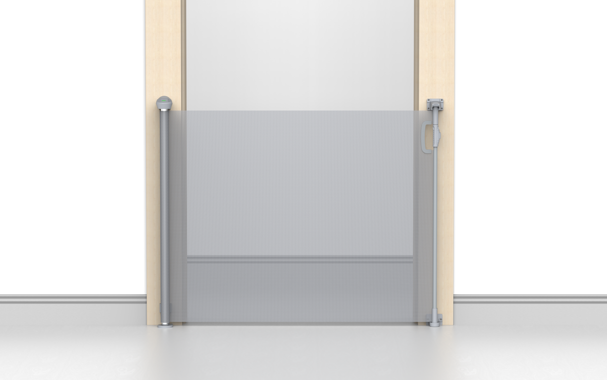 שער בטיחות גלילה מרשת – נעילה אוטומטית | שערי בטיחות(